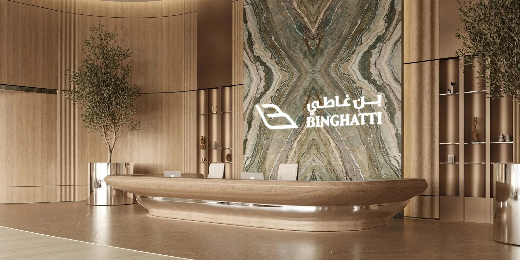 Binghatti Sky Terraces lobby 12