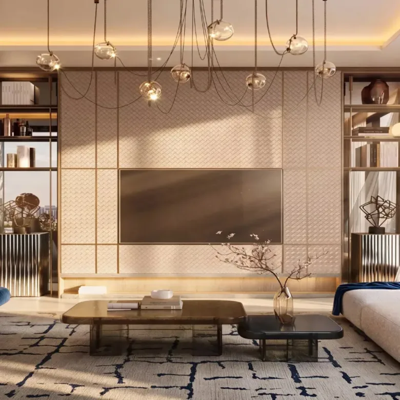 Binghatti Starfall apartment living room interior