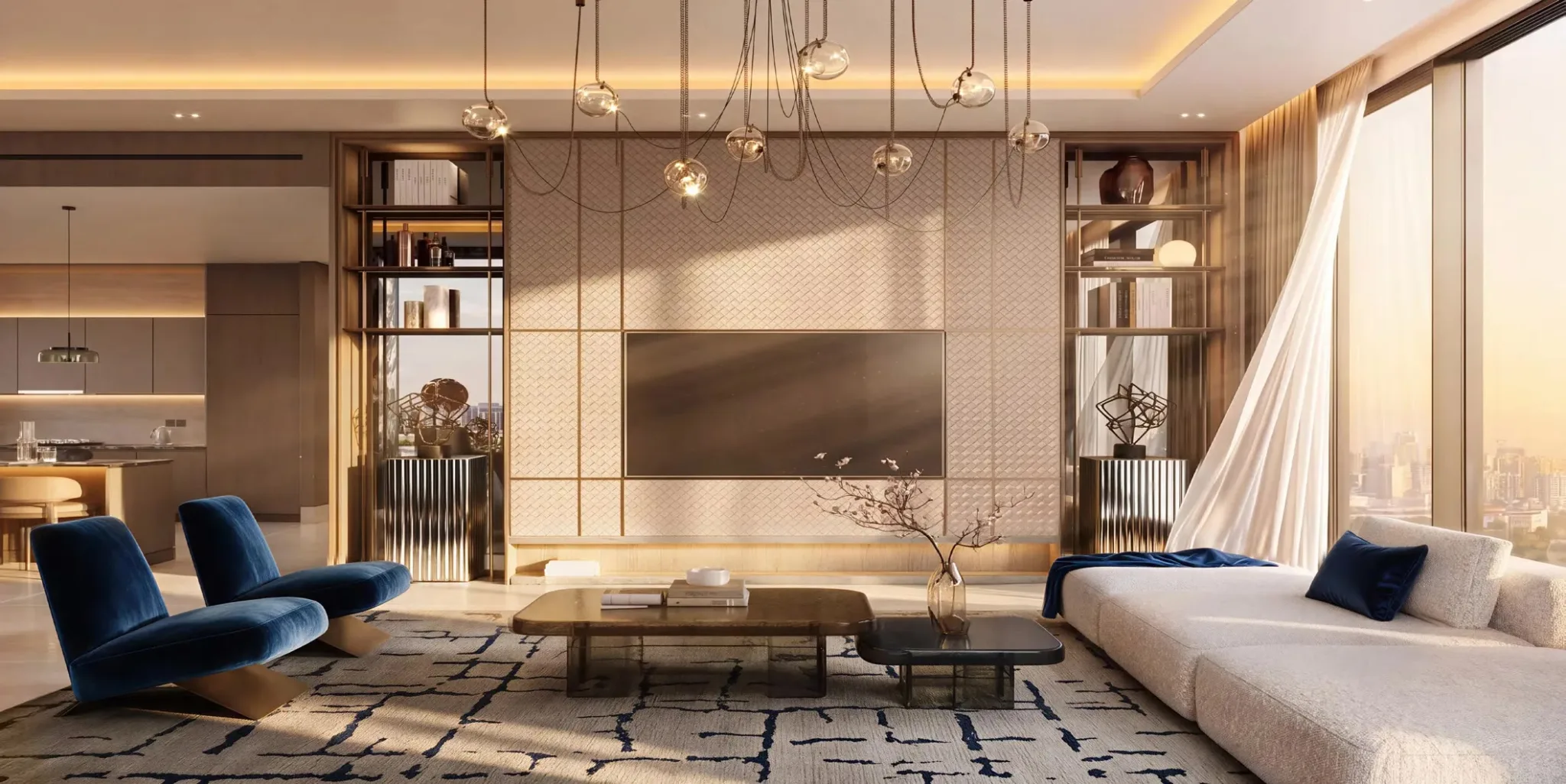 binghatti-starfall-apartment-living-room Binghatti Starfall apartment living room interior