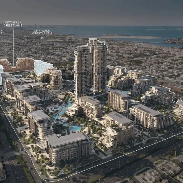 City Walk Crestlane general plan 46