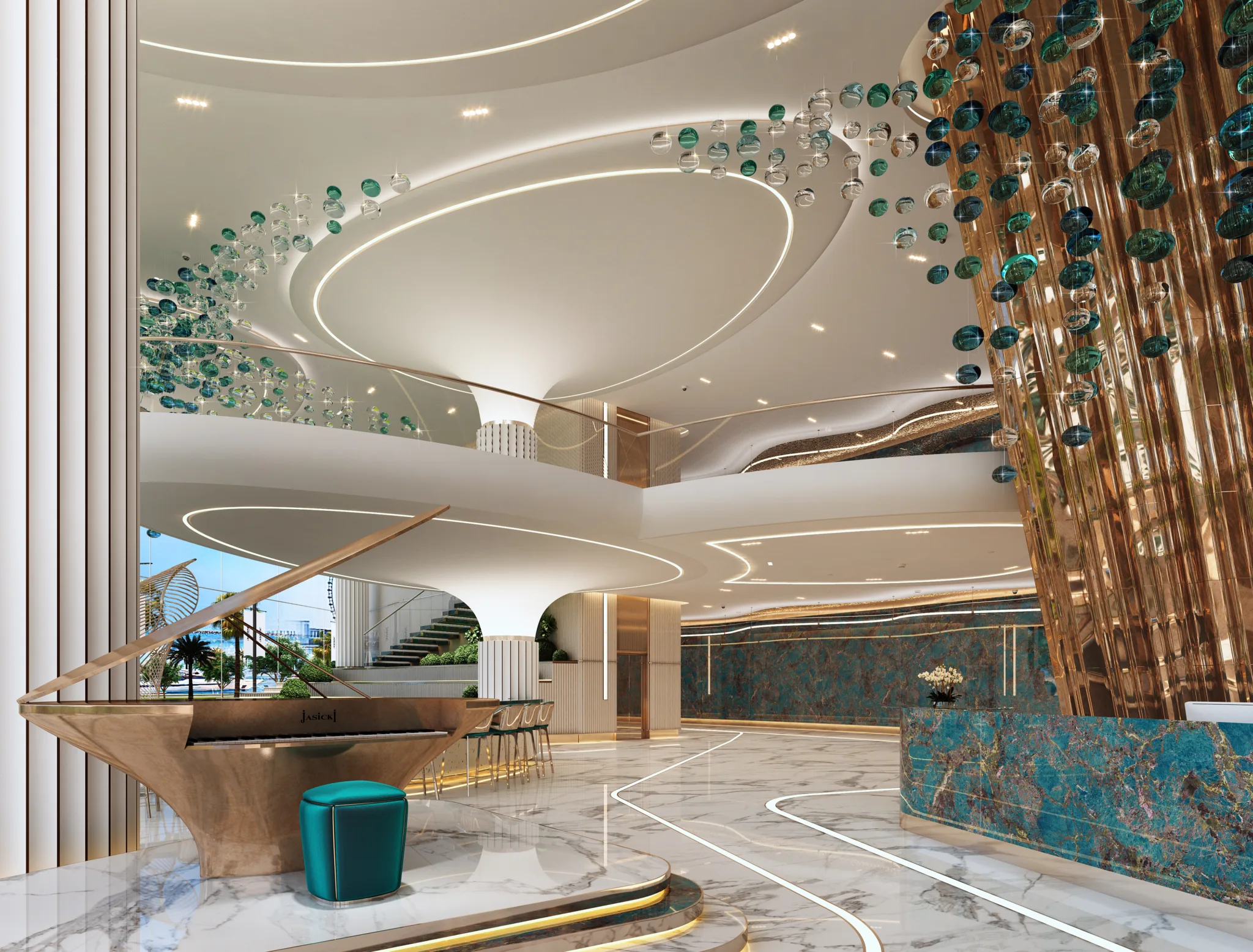 Damac Bay photo 13 Damac Bay lobby 13