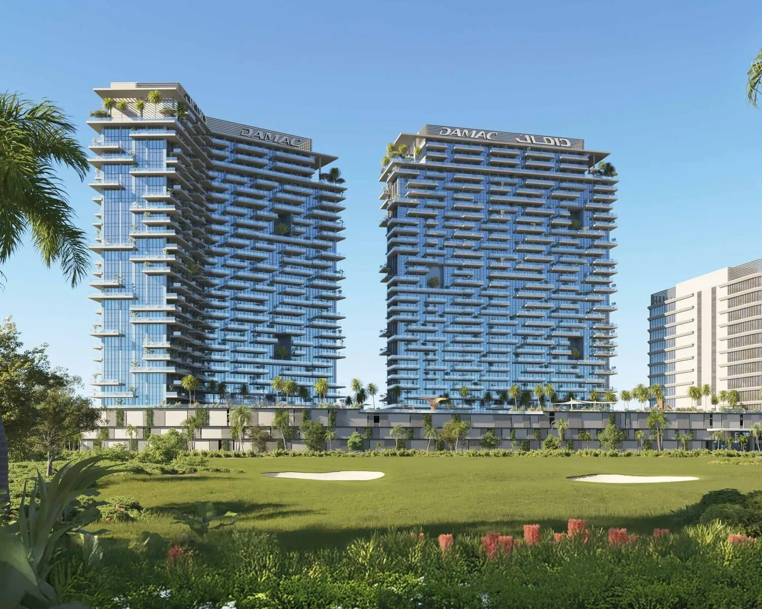 Damac District exterior Damac District exterior