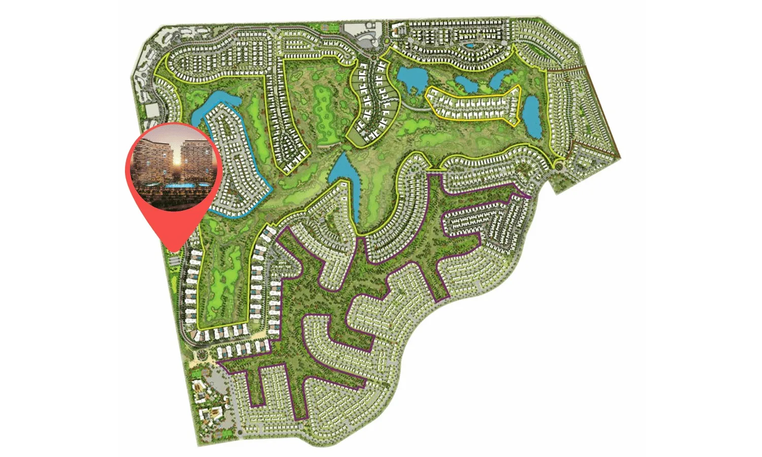 Damac District photo 13 Damac District general plan 13