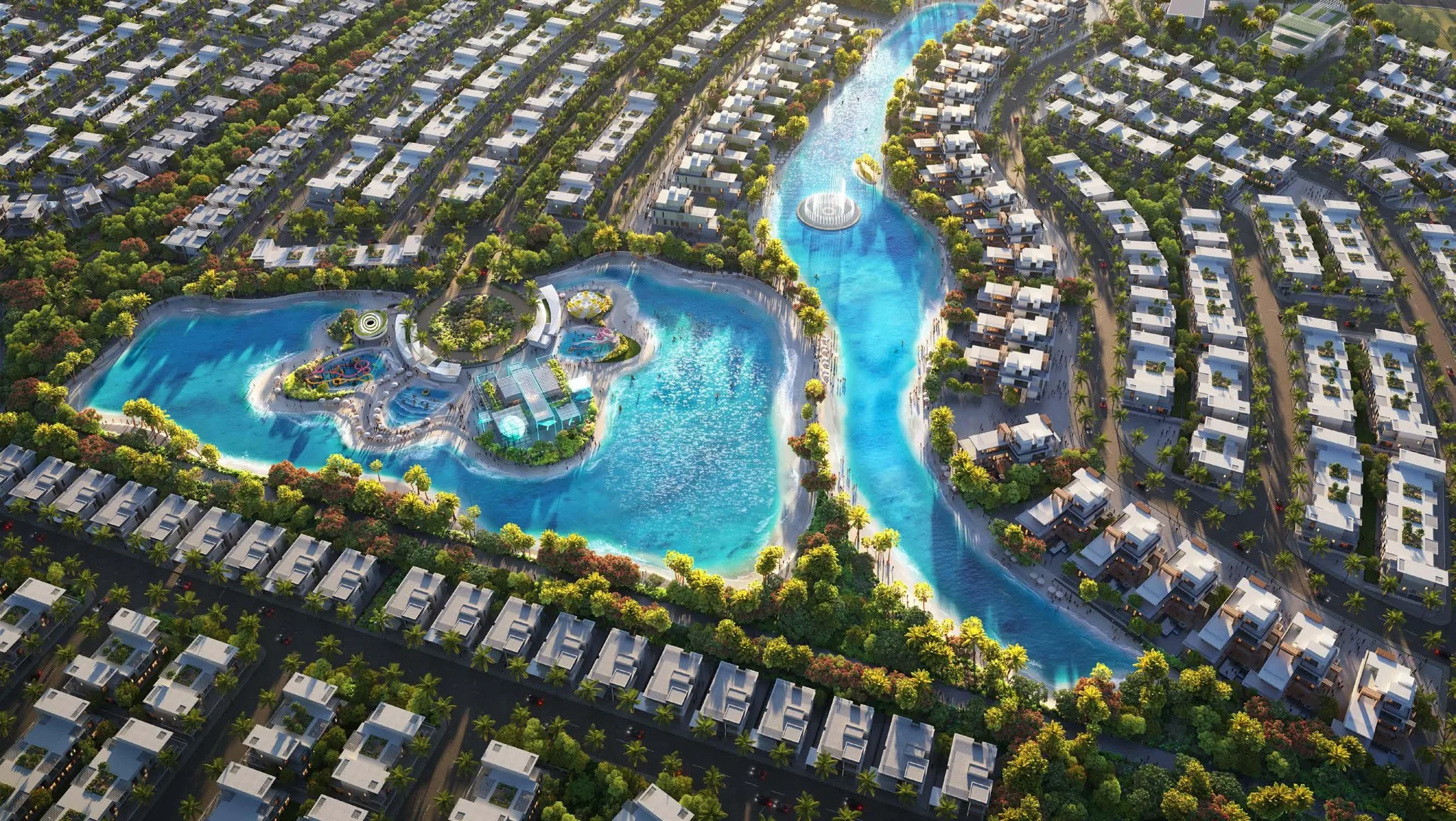 Damac Islands Phase 1 & 2 exterior Damac Islands Phase 1 & 2 exterior