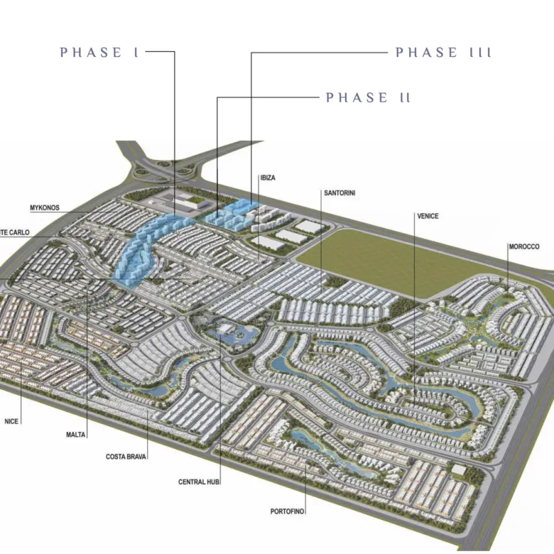 Damac Lagoons Views Phase 3 general plan 14