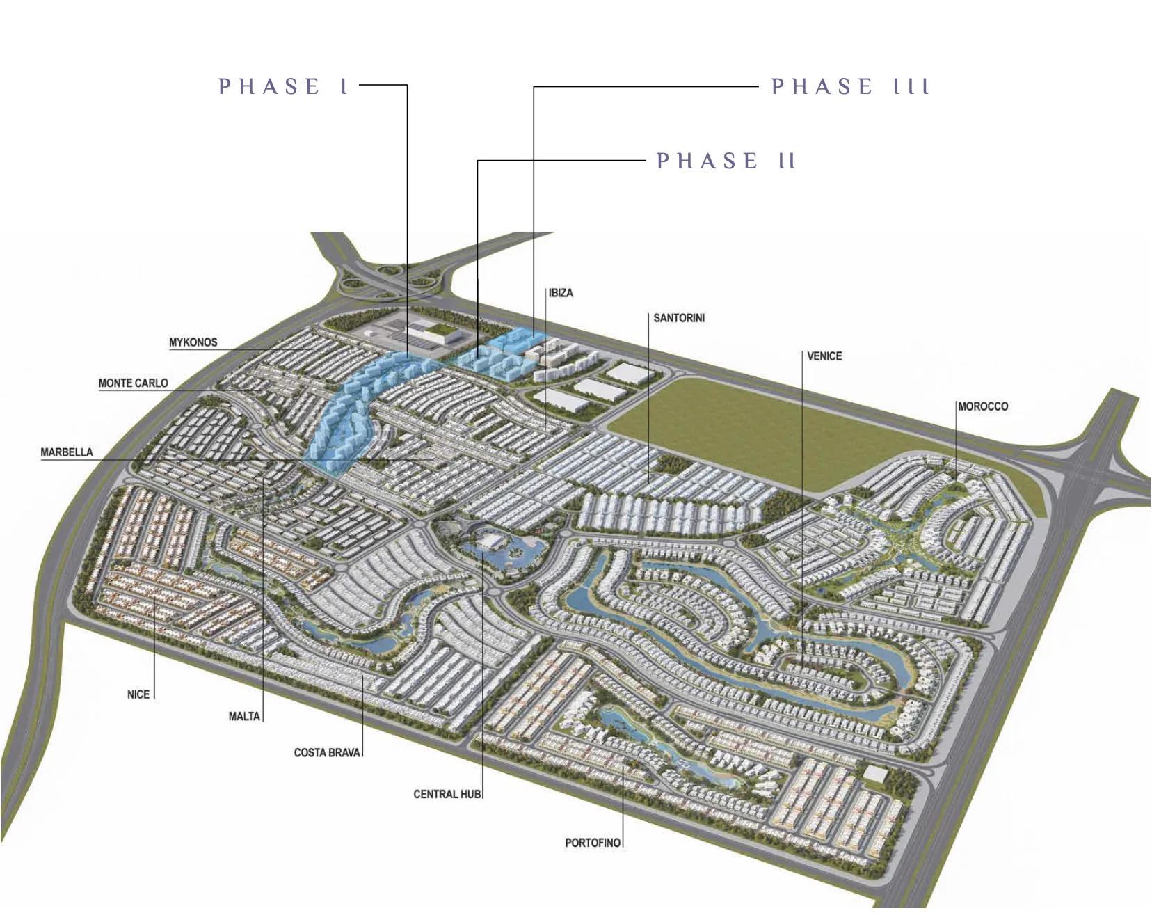 Damac Lagoons Views Phase 3 photo 14 Damac Lagoons Views Phase 3 general plan 14