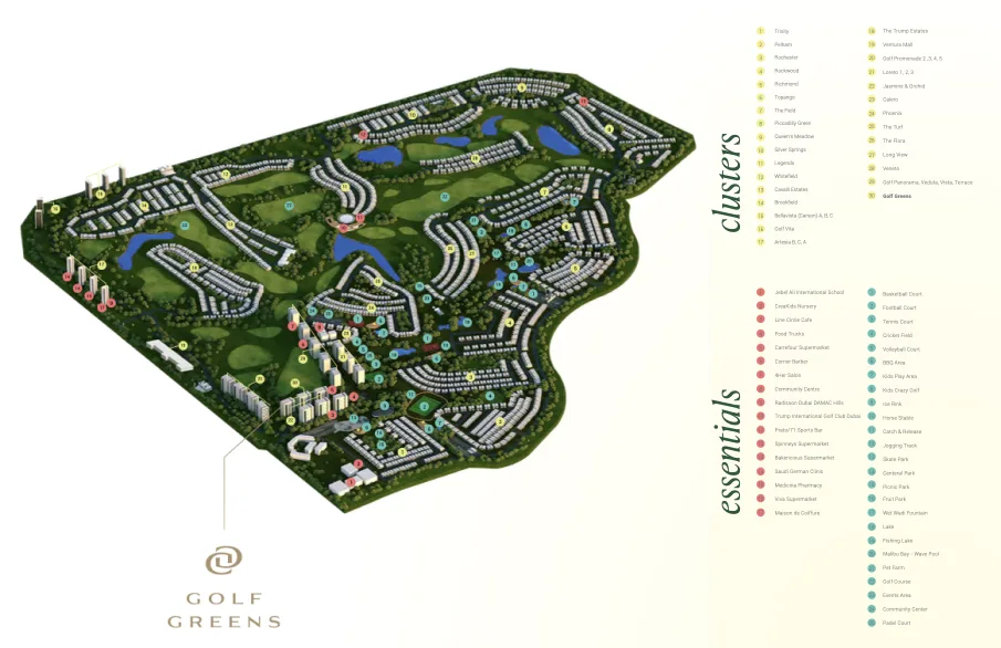 Golf Greens photo 8 Golf Greens general plan 8