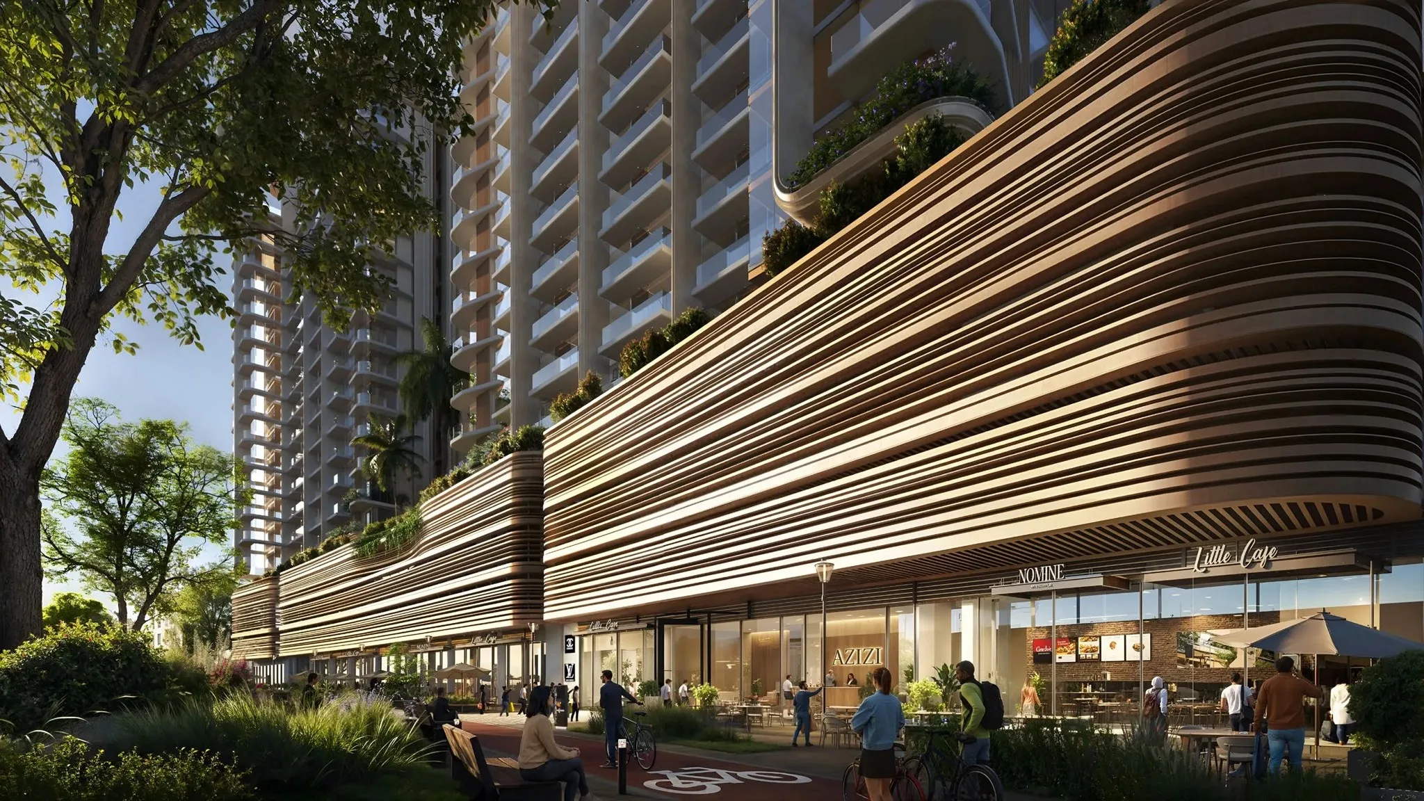 Jaddaf Beach Oasis exterior 1