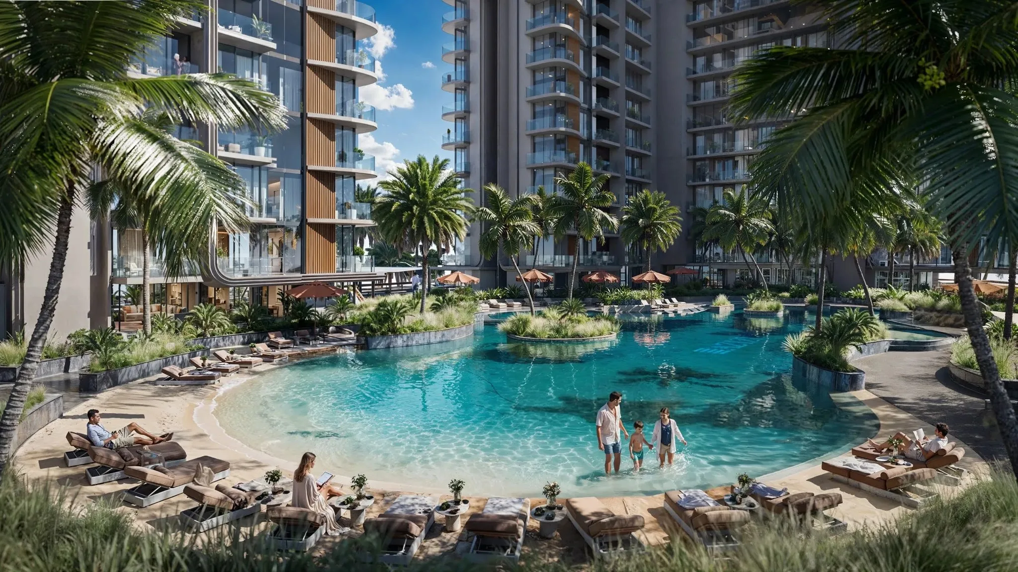 Jaddaf Beach Oasis exterior 2