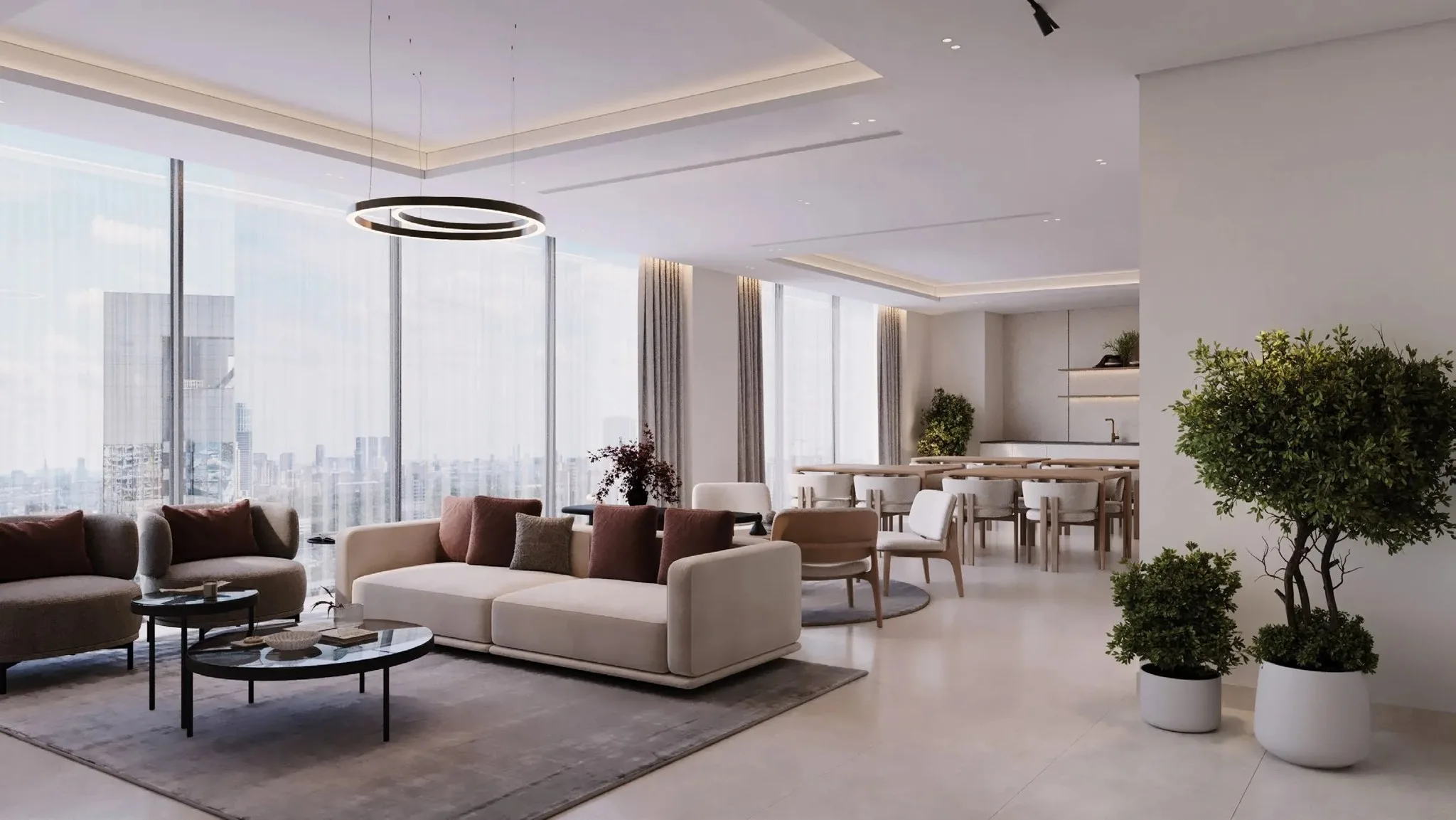 Jaddaf Beach Oasis interior 4