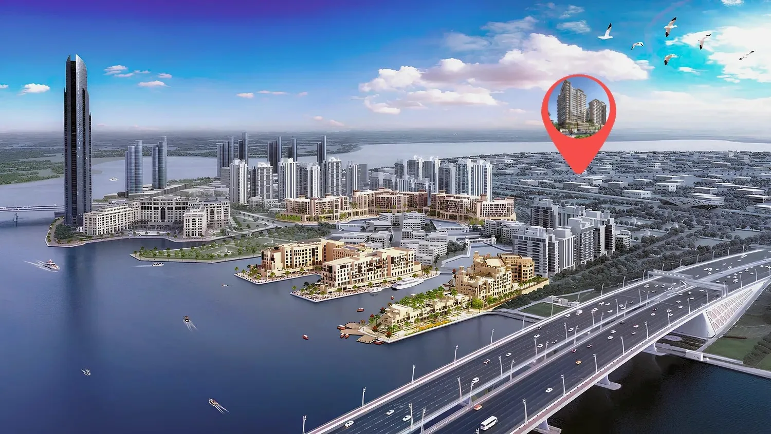 Jaddaf Beach Oasis general plan 7