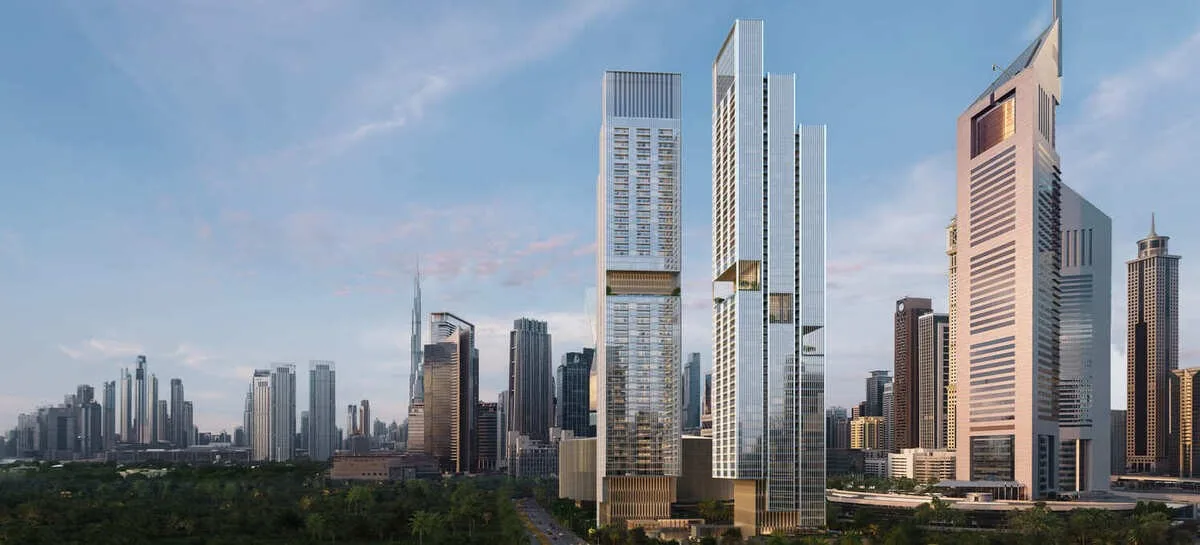 Jumeirah Residences Emirates Towers exterior Jumeirah Residences Emirates Towers exterior