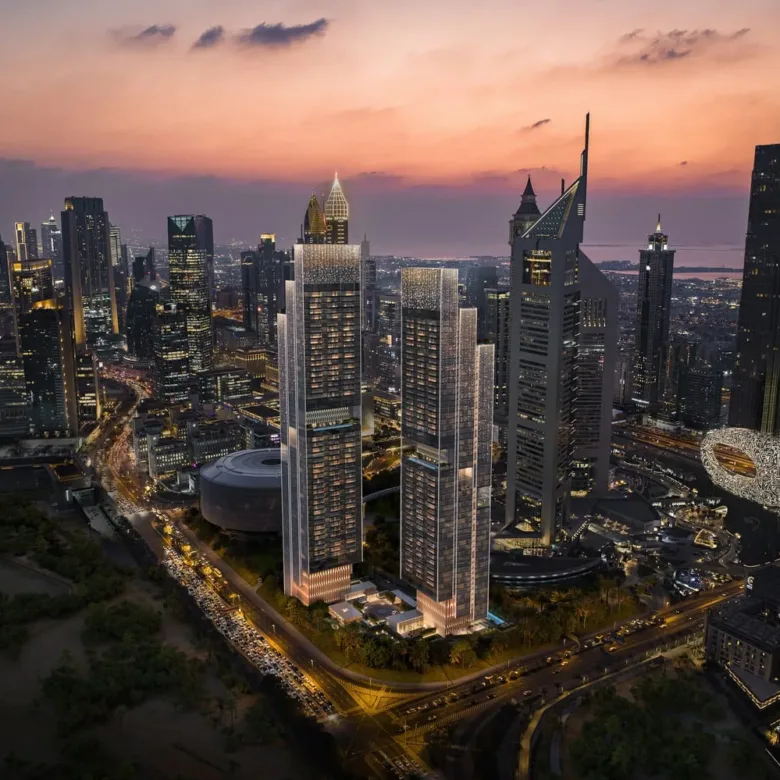 Jumeirah Residences Emirates Towers exterior 1