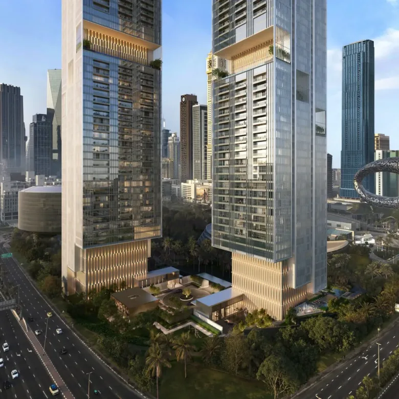 Jumeirah Residences Emirates Towers exterior 2