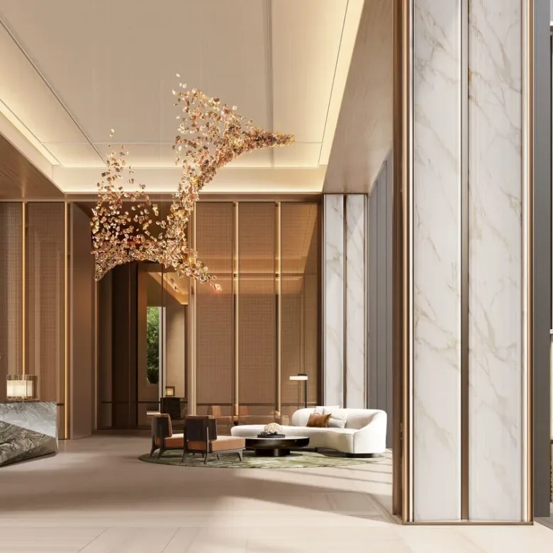 Jumeirah Residences Emirates Towers lobby 24