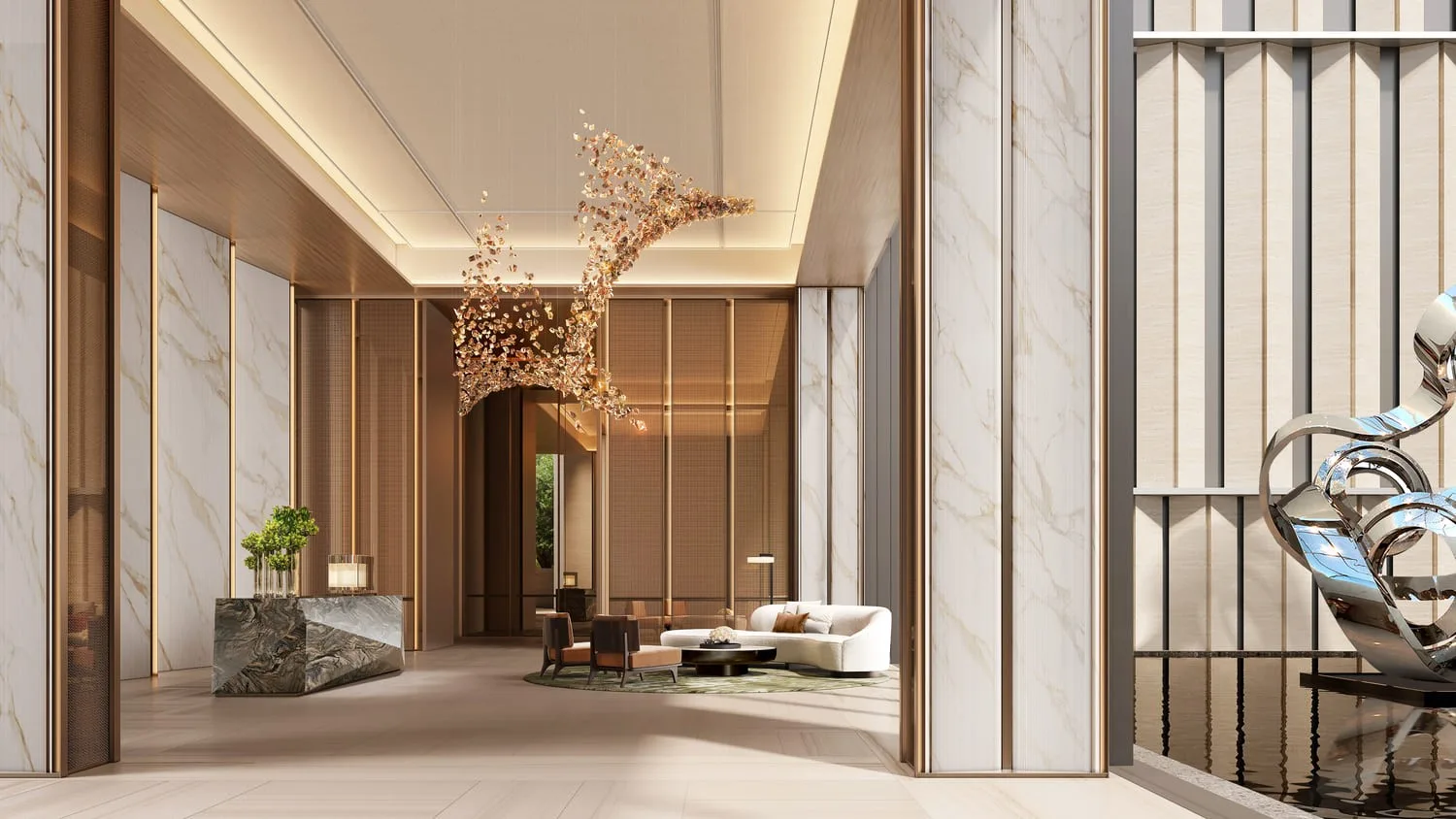 Jumeirah Residences Emirates Towers photo 24 Jumeirah Residences Emirates Towers lobby 24