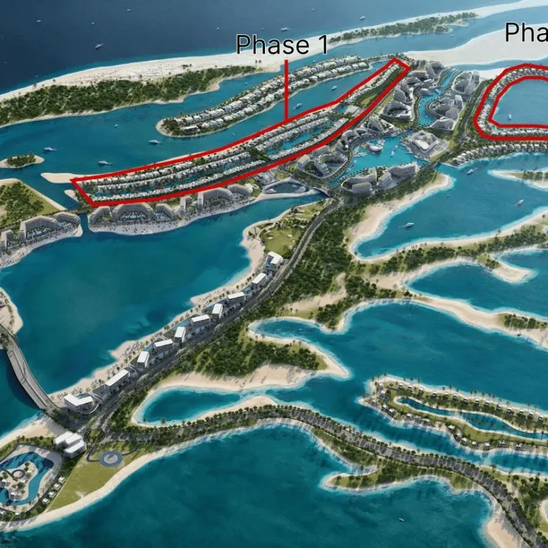 Sobha Siniya Island Villas general plan 8