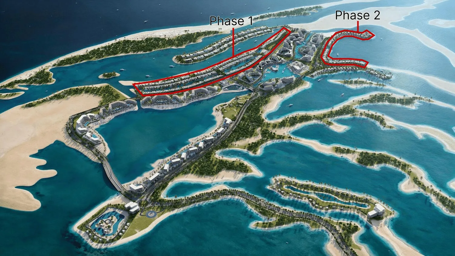 Sobha Siniya Island Villas photo 8 Sobha Siniya Island Villas general plan 8