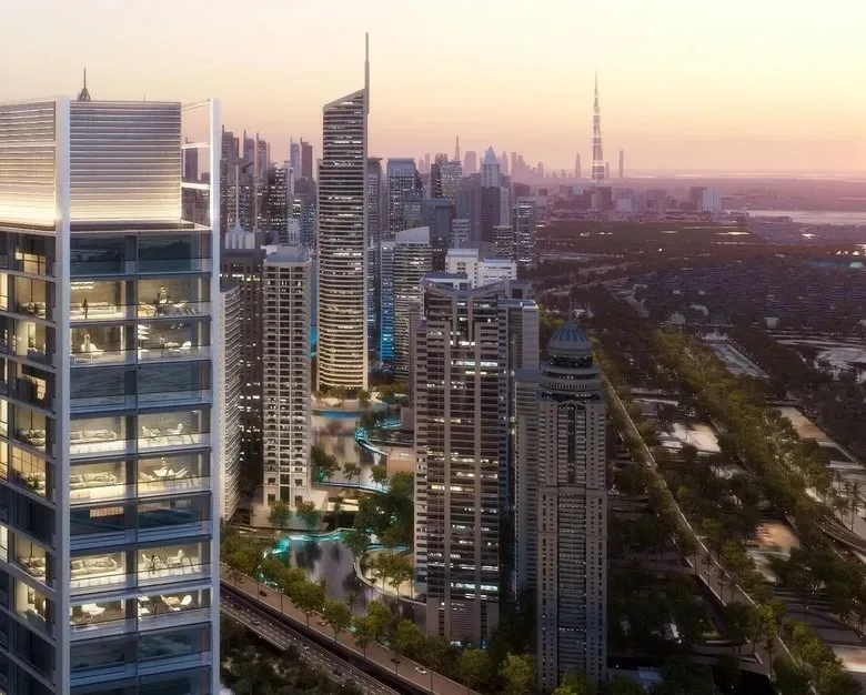 The Pinnacle at Sobha Central exterior 2