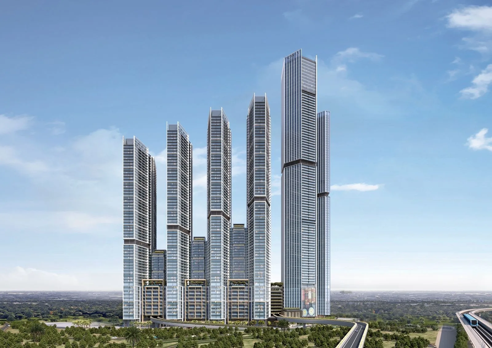 The Serene at Sobha Central exterior 1
