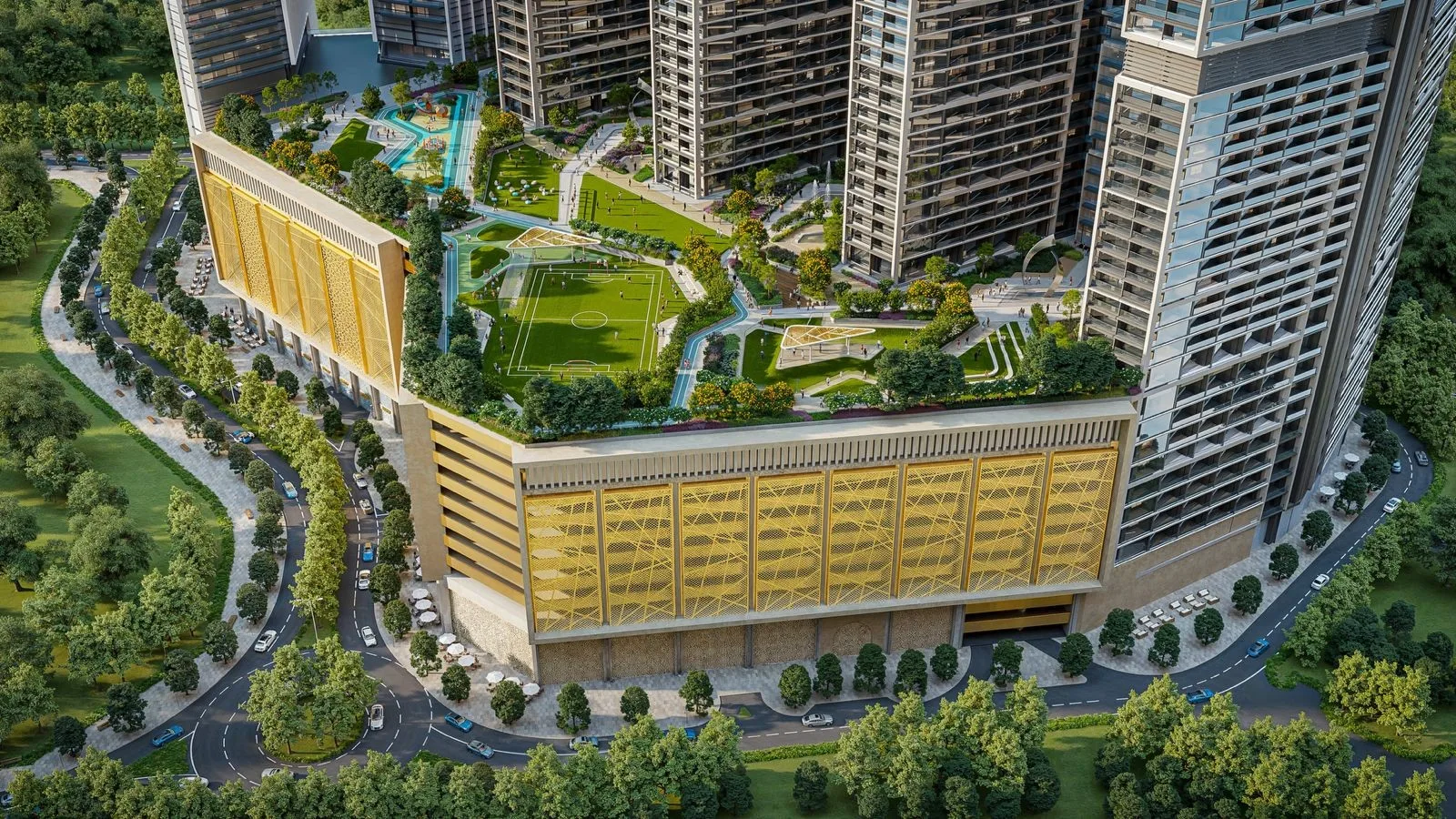 The Serene at Sobha Central exterior 2