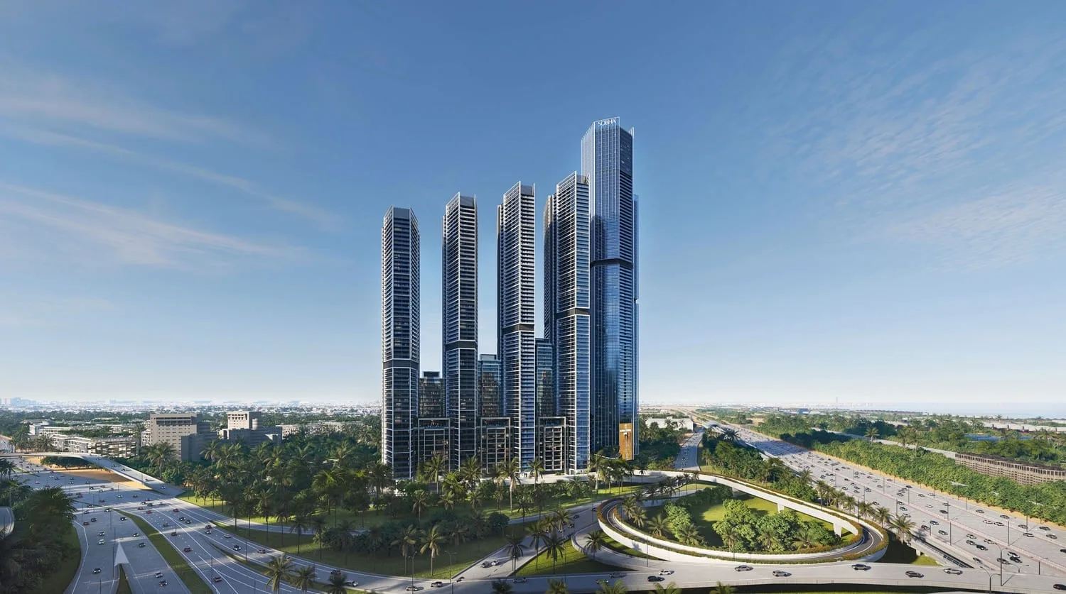 The Tranquil at Sobha Central exterior The Tranquil at Sobha Central exterior