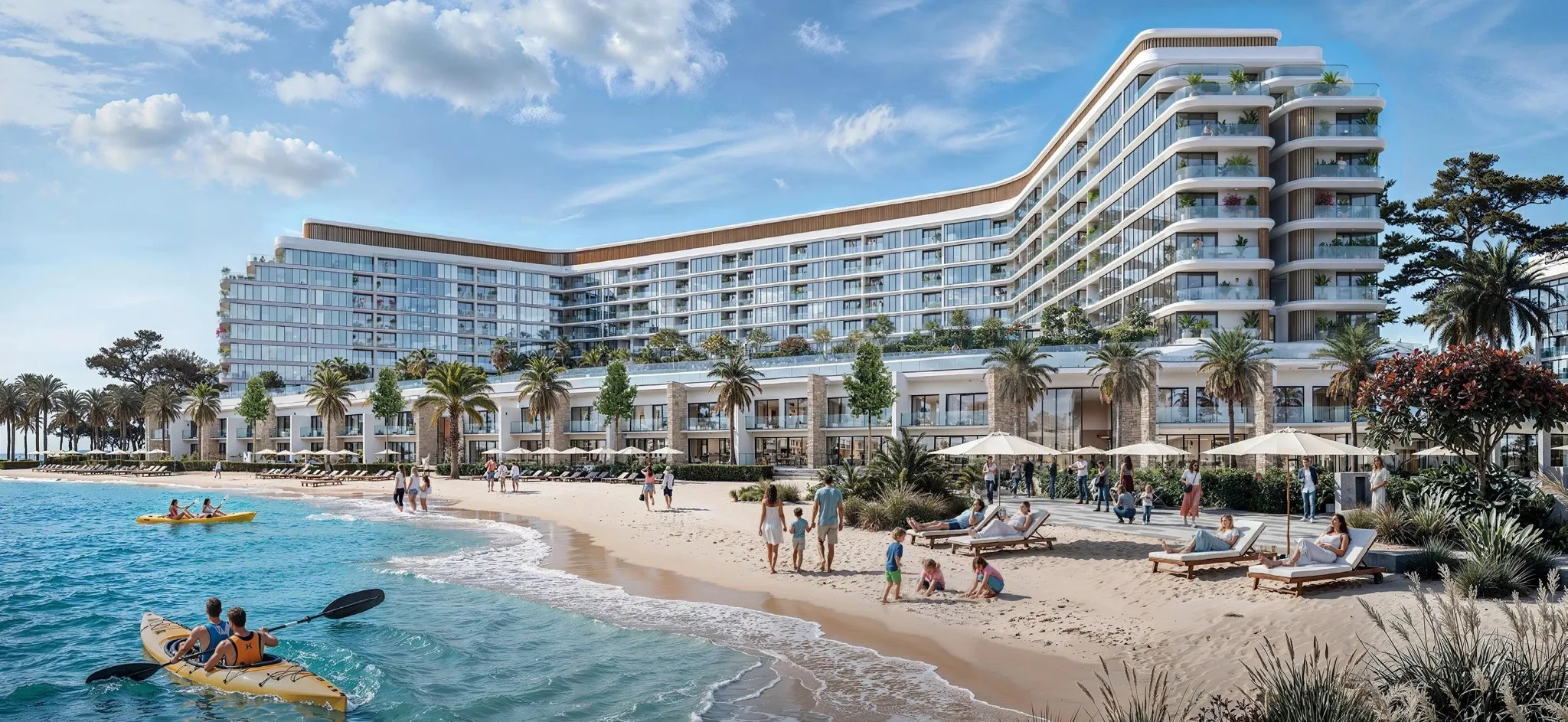 Tranquil Beach Residences exterior Tranquil Beach Residences exterior